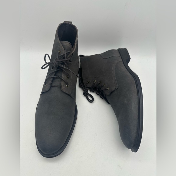 BRAND NEW Franklin & Freeman Men's Scott Lace-Up Gray Suede Boot Men’s Size 8 - Picture 4 of 10